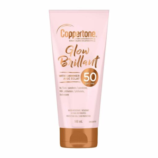 Coppertone Glow Sunscreen Lotion With Shimmer SPF50