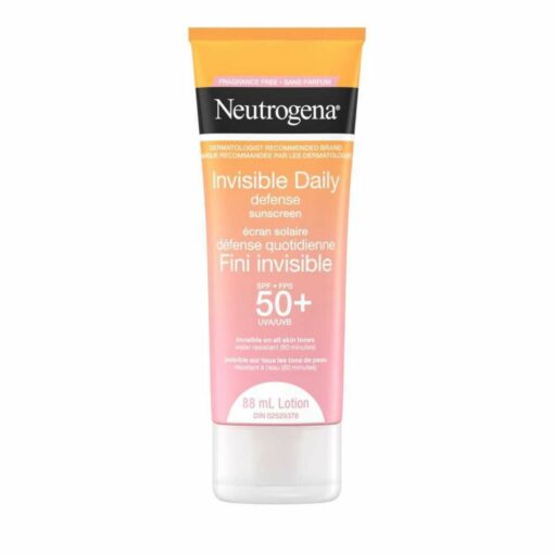 NEUTROGENA® Invisible Daily Defense Fragrance Free Sunscreen Lotion SPF 50+