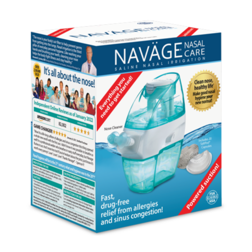 Navage Saline Nasal Irrigation Starter Kit