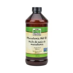 NOW Real Food Macadamia Nut Oil, 473mL