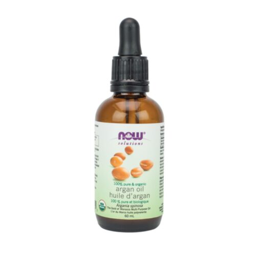 NOW Solutions Organic Argan Oil, 60mL