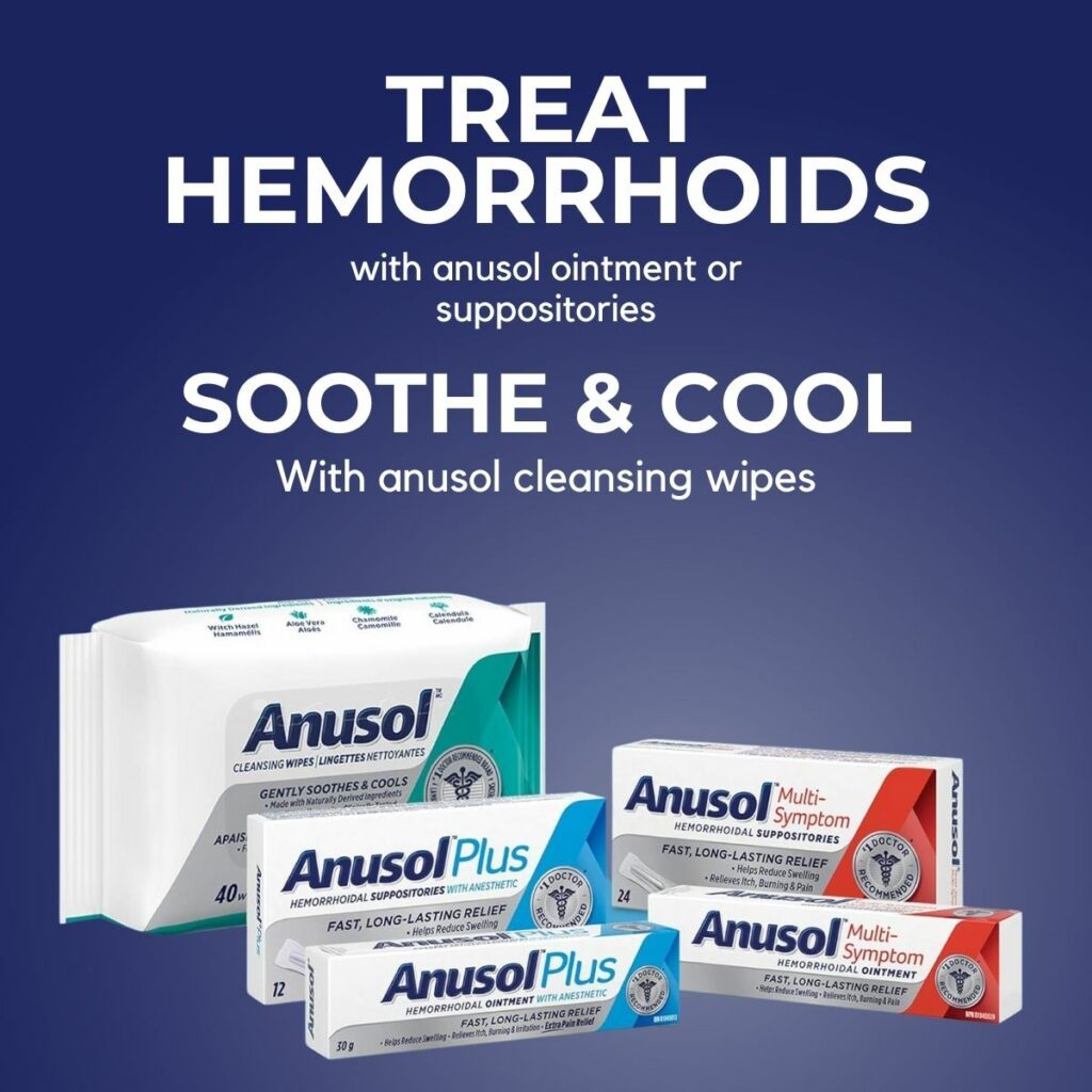 Buy Anusol® Multi-Symptom Suppositories - Fast Hemorrhoid Relief