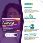 Allegra®-D Tablets NON-DROWSY ALLERGY + CONGESTION RELIEF - Fast Delivery