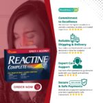 REACTINE® COMPLETE SINUS + ALLERGY - Fast Delivery
