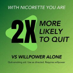Buy Now NICORETTE® Smoking Cessation Gum Spearmint Flavor