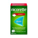 Buy Today NICORETTE® Smoking Cessation Gum – Cinnamon Flavor