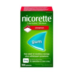Buy Today NICORETTE® Smoking Cessation Gum – Cinnamon Flavor