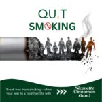 Get Now NICORETTE® Smoking Cessation Gum – Cinnamon Flavor