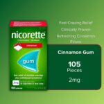 Order Today NICORETTE® Smoking Cessation Gum Spearmint Flavor