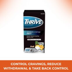 Thrive Fruit Explosion Nicotine Gum Extra Strength