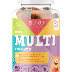 SUKU Vitamins Complete Kids Multi — 60 Gummies (Tropical Bonanza)