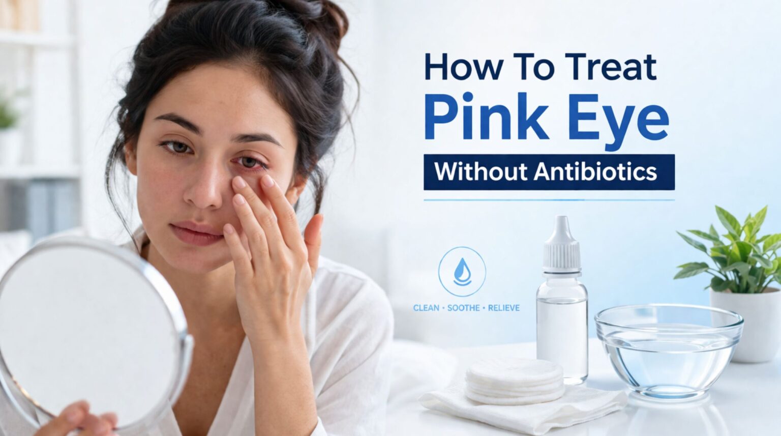 How To Treat Pink Eye Without Antibiotics | Safe Home Remedies That Work