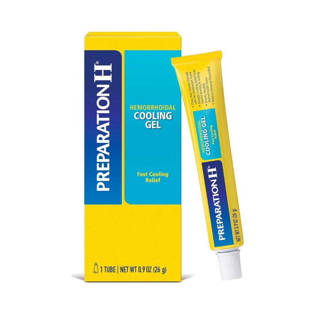 Preparation H Hemorrhoidal Cooling Gel for fast cooling relief from hemorrhoid discomfort in Canada