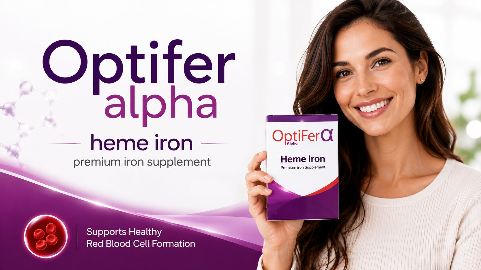 Optifer Alpha review of heme iron supplement for iron deficiency support