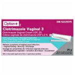 Buy OPTION+ Clotrimazole 2% Vaginal Cream – 3 Day, 25 g